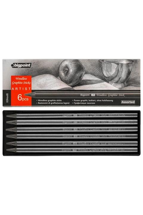 Bigpoint Grafit Kurşun Kalem 6'lı Set
