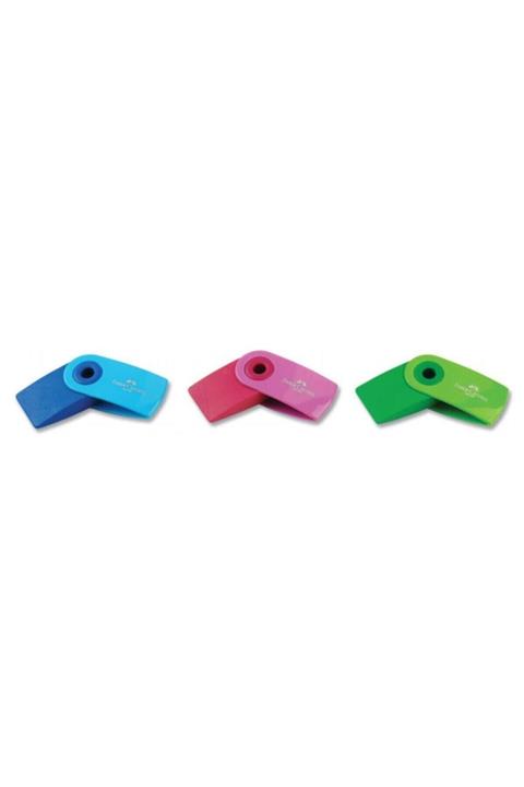 Faber Castell Faber-castell Öğrenci Silgisi Sleeve Mini Canlı Renkler 18 24 48 (24 Lü Kutu)