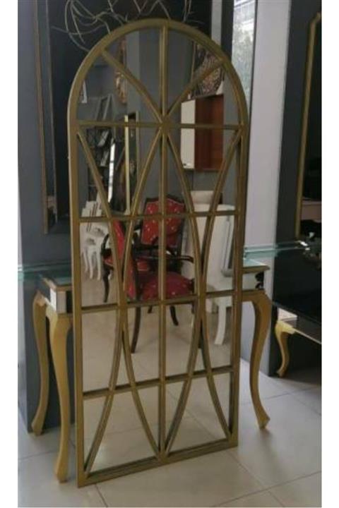 artglass vitray Hint Pencere (60X160) Gold Pencere