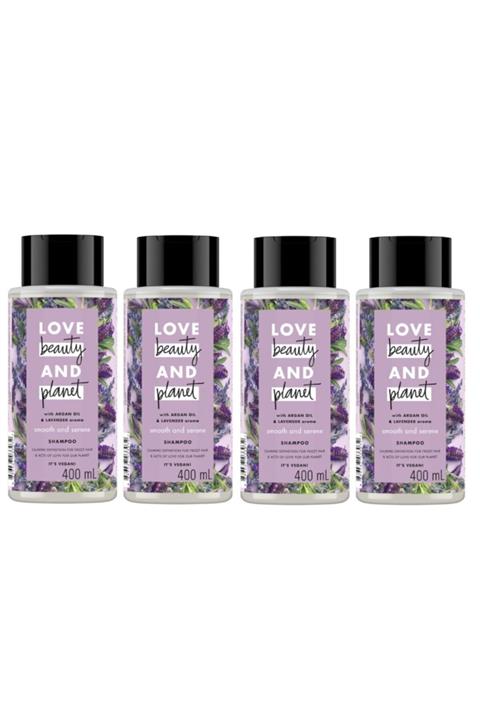 Love Beauty and Planet Argan Yağı Ve Lavanta Özlü Şampuan 400ml X 4 Adet