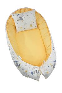 berababy Mini Gri Ayıcık Babynest Bebek Yuvası