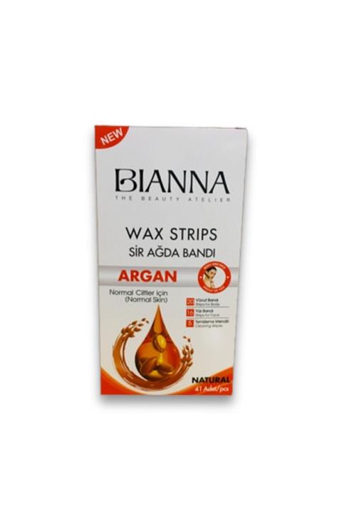 Bianna Wax Strıps Arğan Yağlı Sir Ağda Bandı 41 Adet