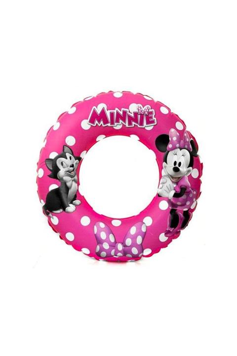 BESTWAY Yılın Ilk Fırsatları - Minnie Simit 56 Cm - ™ Beyaz At®