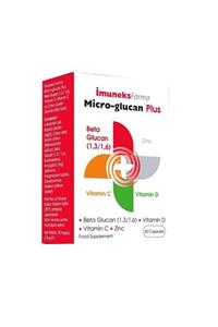 Imuneks Farma Micro Glucan Plus Beta Glucan 30 Kapsül