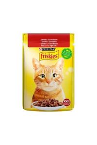 Friskies Purina Sığır Etli Kedi Maması 6 Adet