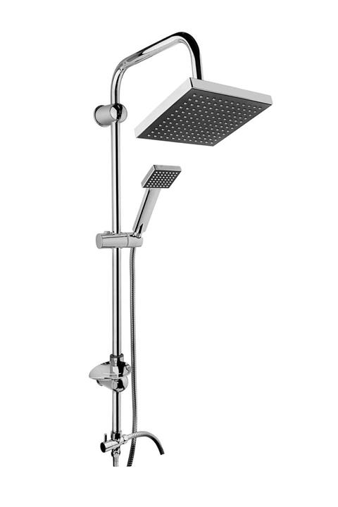 Egk Çarşı Beyazsu Siyah Robot Yağmurlama Tepe Duş Seti Başlığı