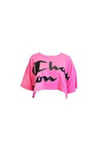 Champion Kadın Pembe  T-shırt 112627-pf005