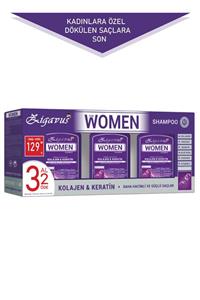 Zigavus Women Kolajen - Keratin Şampuan 300 ml 3 Al 2 Öde - Sağlıklı Uzayan Saçlar  8699349130695