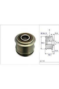 VALEO Alternatör Kasnağı (rulmanlı) Cmax-focus Cmax-focus Iı-fusıon--k