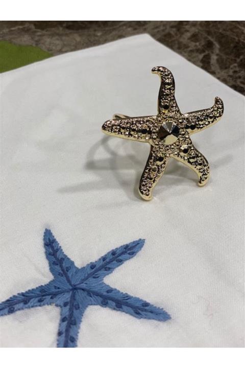 HomeWorks Deniz Yıldızı Gold Peçete Halkası