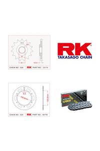 RK Bmw F 650 Gs Dakar X-ring Zincir Dişli Set 520 Xso-16/47t(1999-2007)