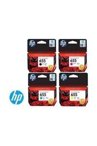 HP 655 ORJİNAL 4 RENK SET KARTUŞ