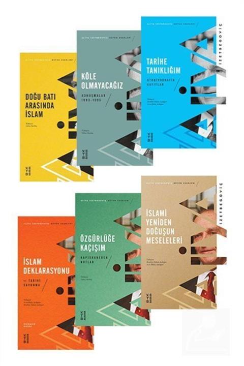 Ketebe Yayınevi Aliya Izetbegoviç Serisi (6 Kitap) Aliya Izzetbegoviç