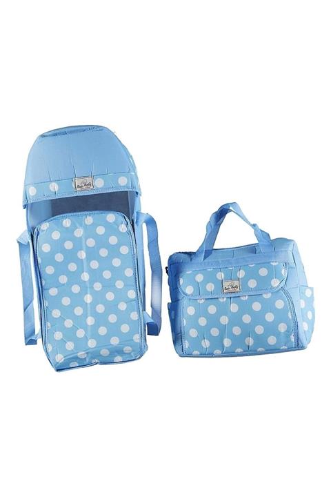 BAŞAK ÇOCUK GİYİM Bcg 253026 Puantiyeli Ikili Taşıma Seti - Mavi - Standart