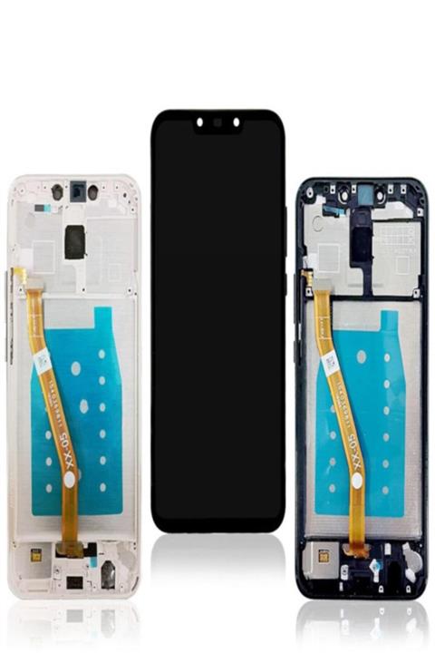 Huawei Mate 20 Lite Lcd Ekran Dokunmatik Mavi Çıtalı