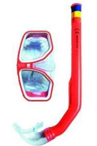 BERMUDA Maske Snorkel Set Lüx Dolphin Dalış Seti 3409a