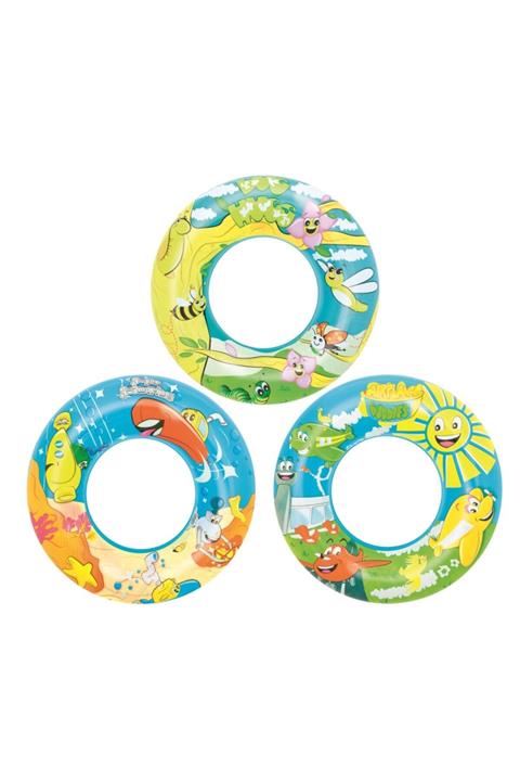 elife shop Es36013 Sevimli Hayvan Desenli Havuz & Deniz Simit Can Simidi 56 cm