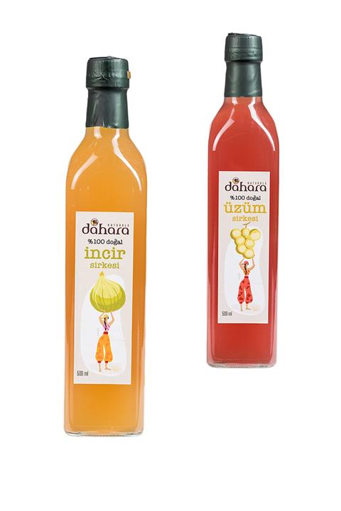 Dahara Naturals Dahara Üzüm + İncir Sirkesi 500 ml