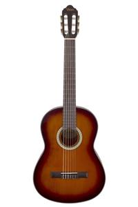 VALENCIA Vc404csb Klasik Gitar, Scale 4/4, Sunburst Mat, Kapak Sıtka