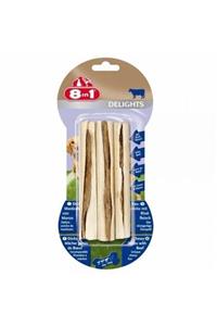 8in1 8 In 1 Delights Sticks Biftekli 3´lü Stik Ağız Temizleme Kemiği 75 Gr