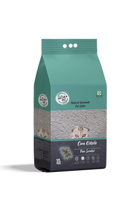 eco natura pet Çam Kokulu Kalın Taneli Doğal Kedi Kumu 10lt