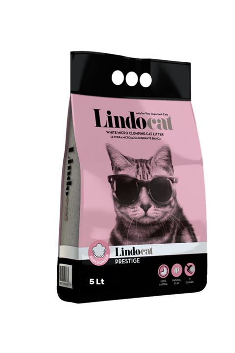 Lindo Cat Lindocat 5 Lt Bebek Pudralı Bentonite Ince Kedi Kumu Prestıge Baby Powder