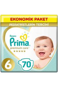 Prima Bebek Bezi Premium Care 6 Beden 13+ Kg (2*35) 70 Adet