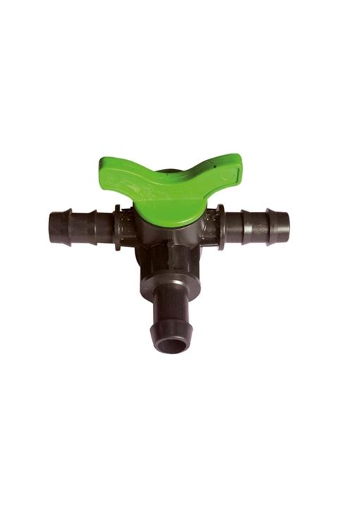 SerDrip 3 Yollu Kurtağzı Conta Çıkış Mini Vana 20 Adet (20x20x20)