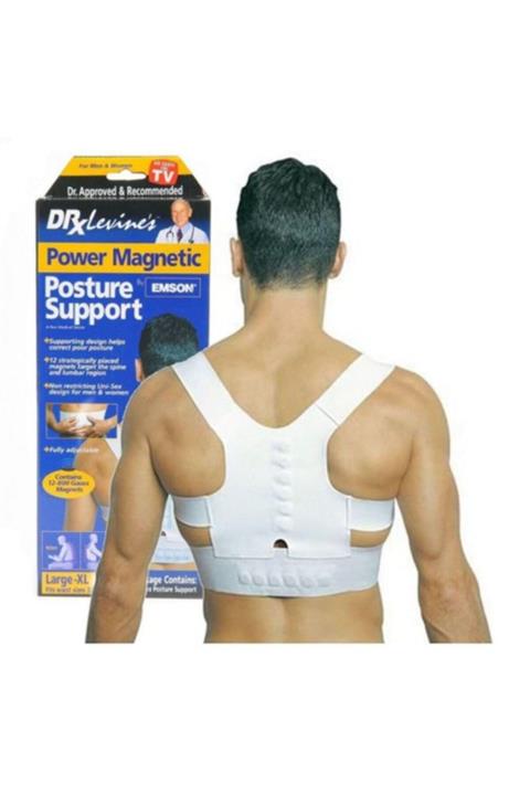 Sems Sıs Bel Destekli Manyetik Sırt Yeleği Korse