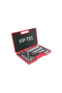 VipTec 1/2  Lokma Ve Anahtar Takımı 27 Parça Vt114133