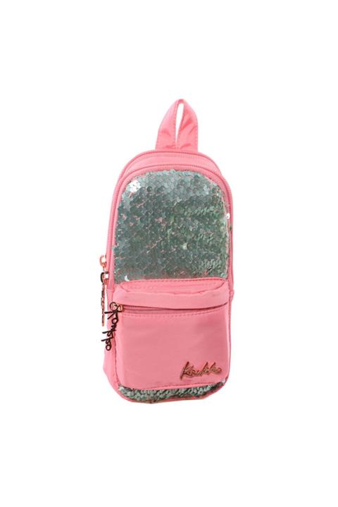 KAUKKO Magical Junior Bag Kalem Çantası Pullu-rose K2209