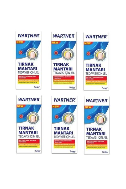 Wartner Tırnakta Oluşan Mantar Için Tedavi Jeli 7 Ml X6 Adet