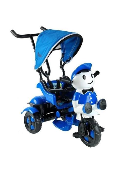 BabyHope Yupi Panda Triycle Mavi Bj-031254