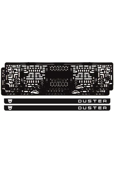 Ömr Dizayn Hediye Lazer Kesim -duster Logolu- Takmatik Plakalık