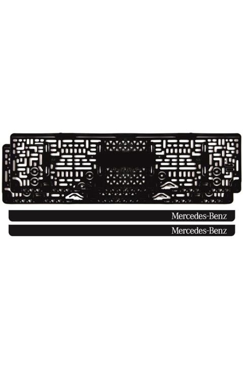 Ömr Dizayn Hediye Lazer Kesim -mercedes Benz- Takmatik Plakalık