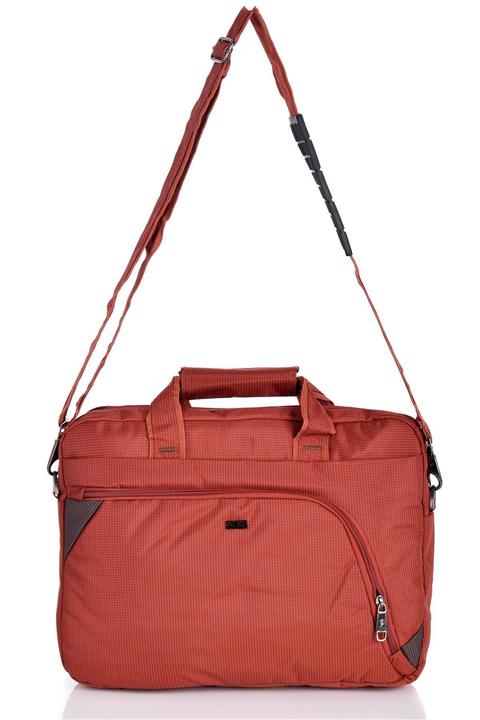 bonbonetti Ççs Unisex 15,6 Inç Laptop Bölmeli Evrak Çantası 71197 Turuncu
