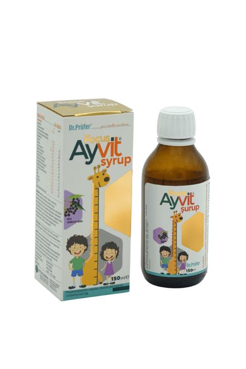 Dr.Prüfer Ayvit Focus Multivitamin Şurup 150 Ml.