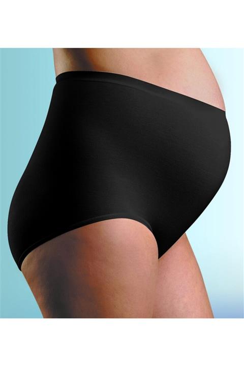 Ships Baby Dikişsiz Hamile Külodu Siyah Medium