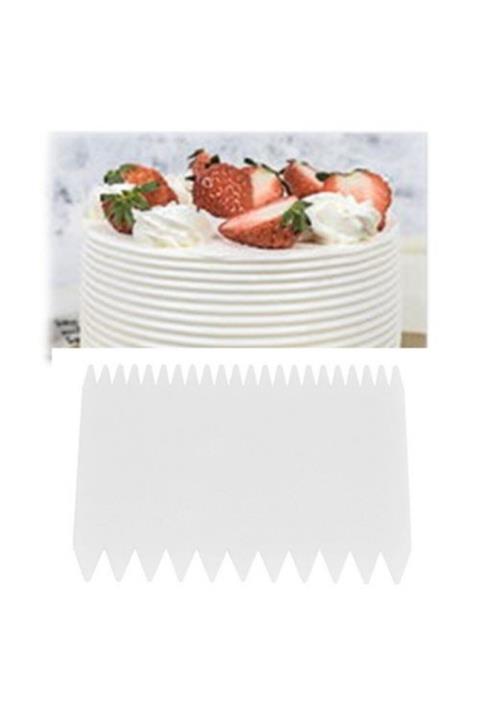 NO NAME Plastik Pasta Tarağı 11x8 Cm