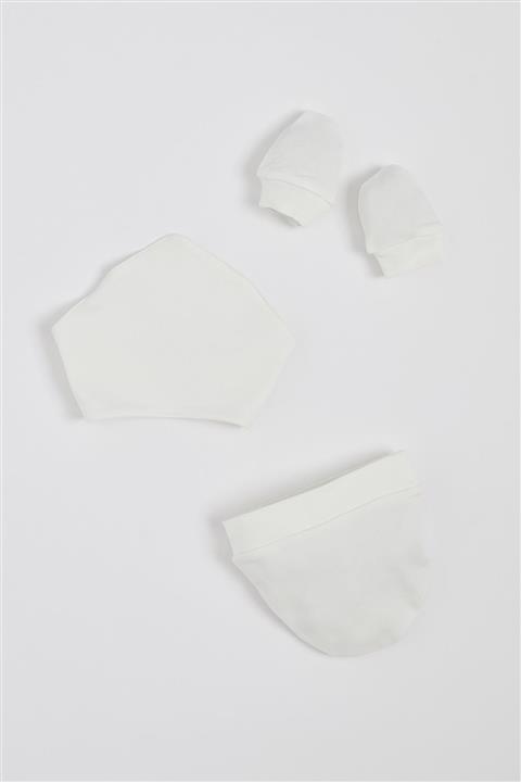 DeFacto Erkek Bebek Yeni Doğan 3'Lü Pamuklu Takımı U1410A221SP