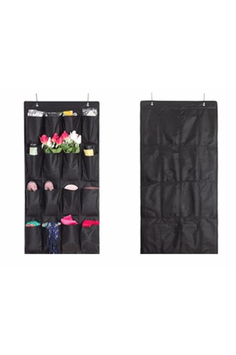 Paxman 12 Cepli Kapı Arkası Çok Amaçlı Organizer  Siyah