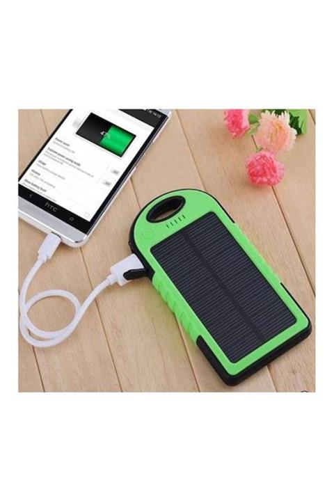 Kingshark 12000 Mah Solar Powerbank Şarj Aleti 12 Ledli