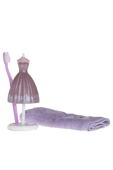 Bosphorus Diş Fırçalık Incili Kadın Elbisesi Model 8x8x18cm