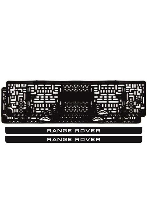 Ömr Dizayn Hediye Range Rover Lazer Kesim Takmatik Plakalık Model 1