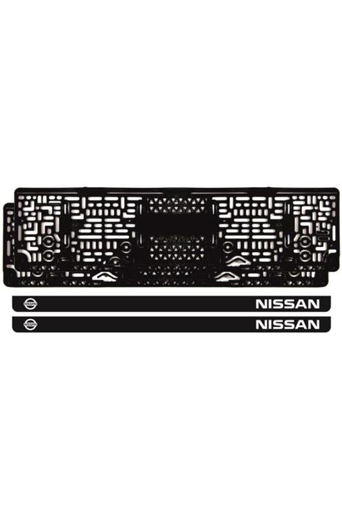 Ömr Dizayn Hediye Lazer Kesim Nissan Logolu Takmatik Plakalık