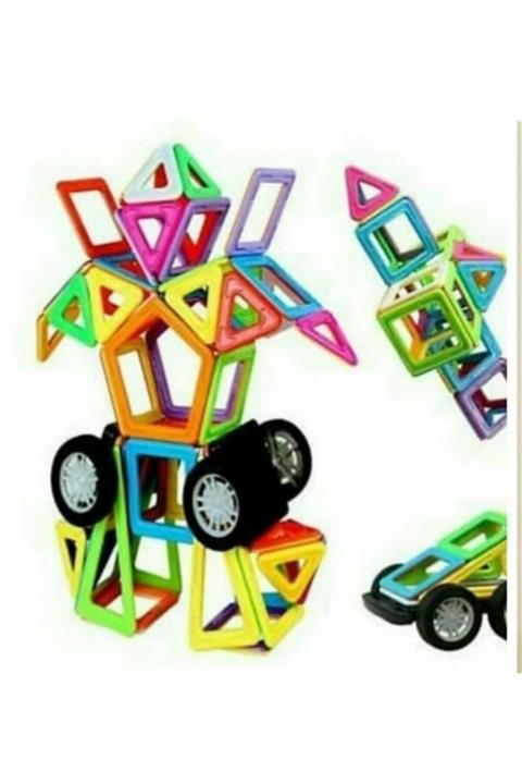 Magical Magnet Tekerlekli Yaratıcı Mıknatıs Seti-32 Parça