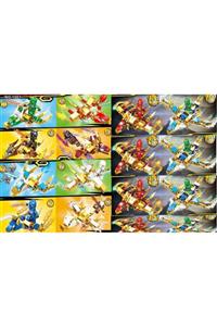 Legoedly 8 Adet Ninjago Ejderha (Dragon) Serisi Lego Uyumlu Görsel Ile Aynıdır.8 Li Set