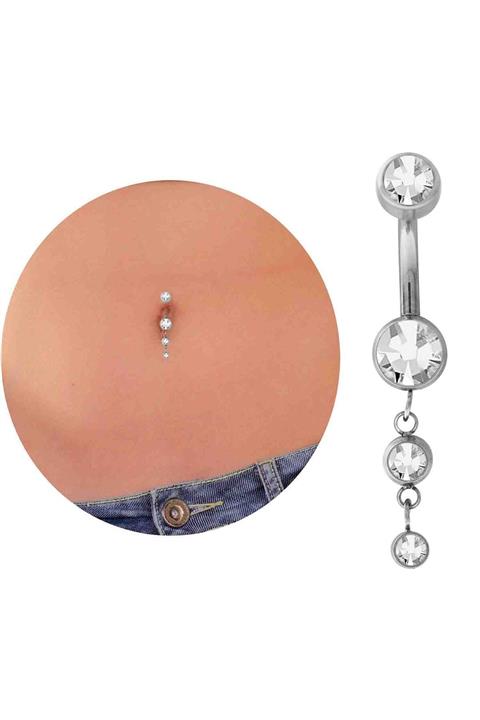 Cadının Dükkanı Taşlı Göbek Piercing