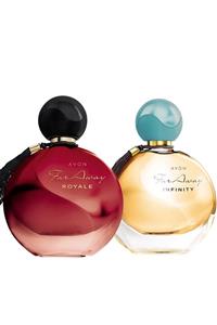 AVON Far Away Infinity Edp 50 ml Kadın Parfüm  Ve Far Away Royale Edp 50 ml Kadın Parfüm Seti