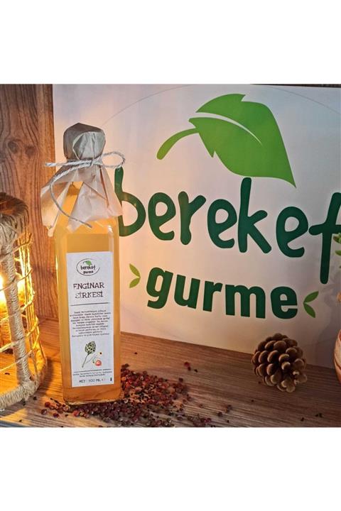 BEREKET GURME Bereketgurme Enginar Sirkesi Doğal Fermente 500 Ml